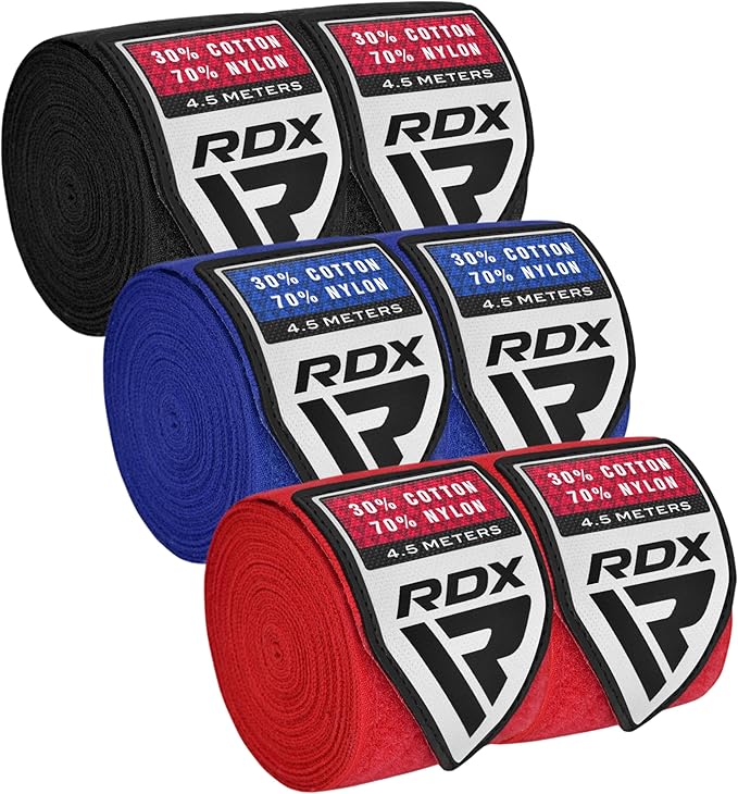 E-shop RDX RBU Boxerské bandáže 4.5 m – set 3 párov