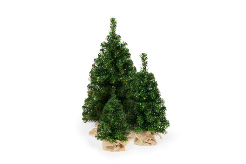 Malý jutový vianočný stromček 60 cm