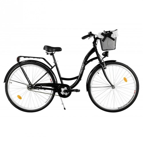 E-shop Mestský retro bicykel 3-prevodový LUX MILORD 26 " čierny