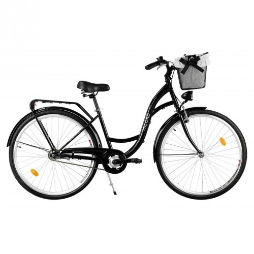 E-shop Mestský retro bicykel 1-prevodový LUX MILORD 28 " čierny