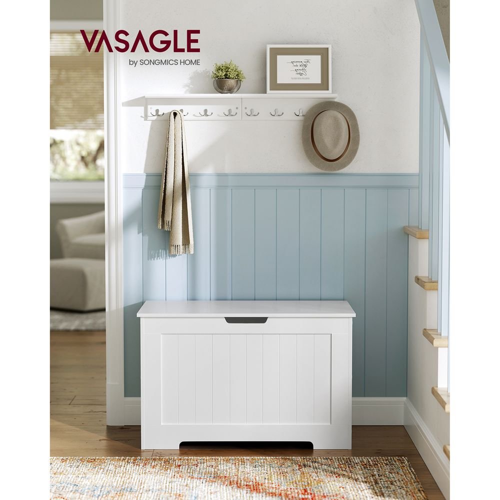 VASAGLE Úložný drevený box LHS11WT