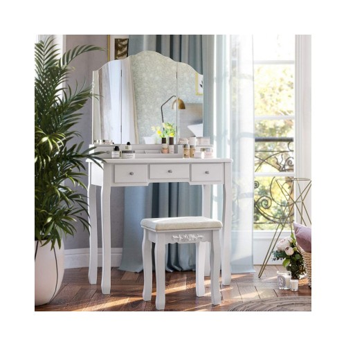 Toaletný stolík VASAGLE RDT28WT