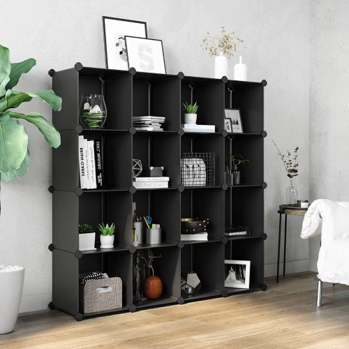 Úložný regál SONGMICS LPC44BK
