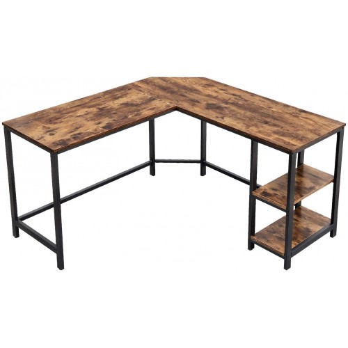 E-shop Rohový kancelársky stôl VASAGLE LWD72X