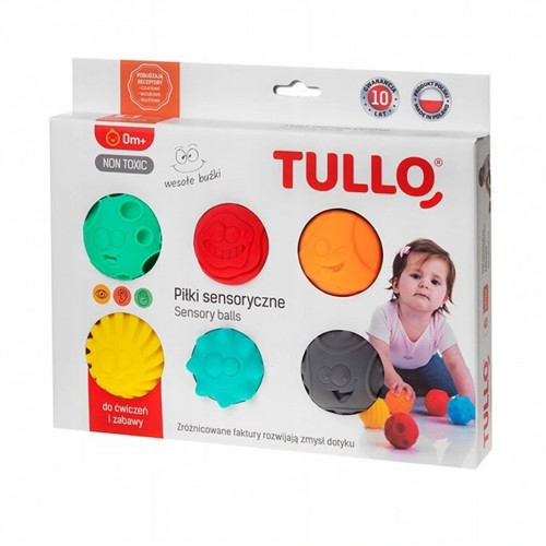 E-shop Senzorické hračky 6 ks AM Tullo 462