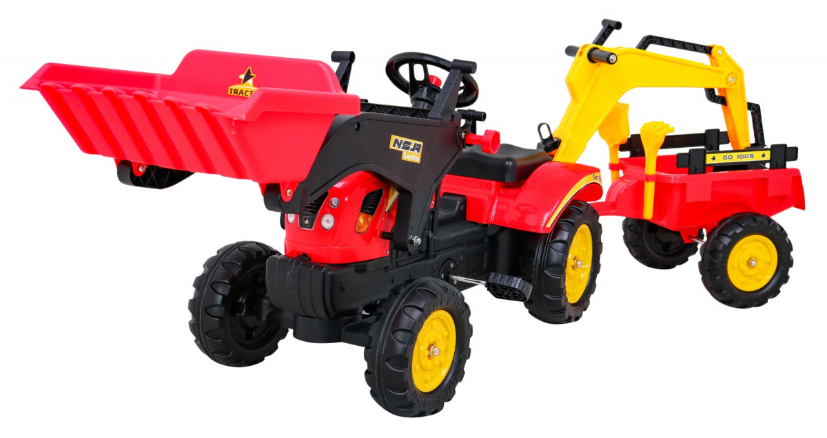 E-shop Traktor s prívesom a príslušenstvom Ramiz - 3009.CR