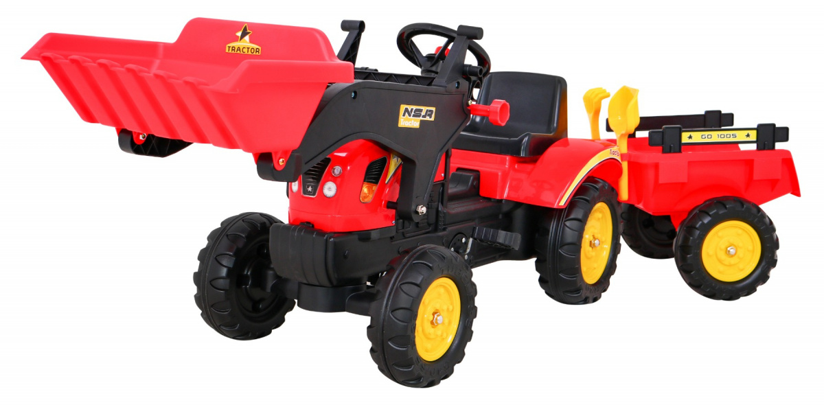 Traktor s prívesom a príslušenstvom Ramiz - 3005.CR