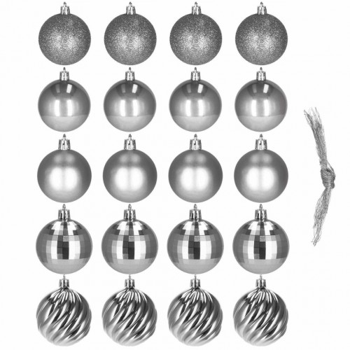 Vianočné gule na stromček 20 ks SPRINGOS CA0139