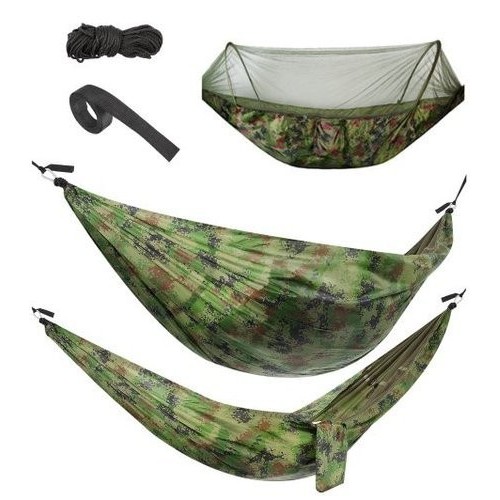 E-shop Malatec Turistická hojdacia sieť Santiago Army 260x140cm