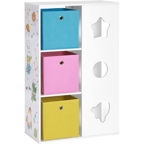 Regál na hračky SONGMICS GKR330W01