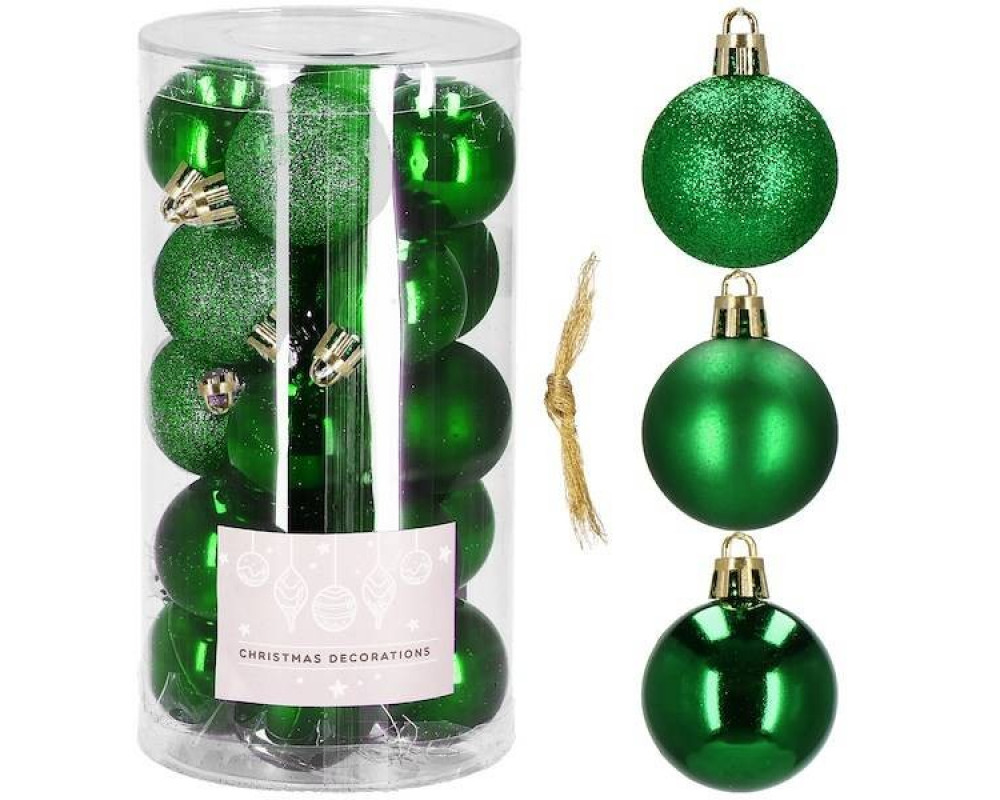 Vianočné gule na stromček 20 ks SPRINGOS CA0099