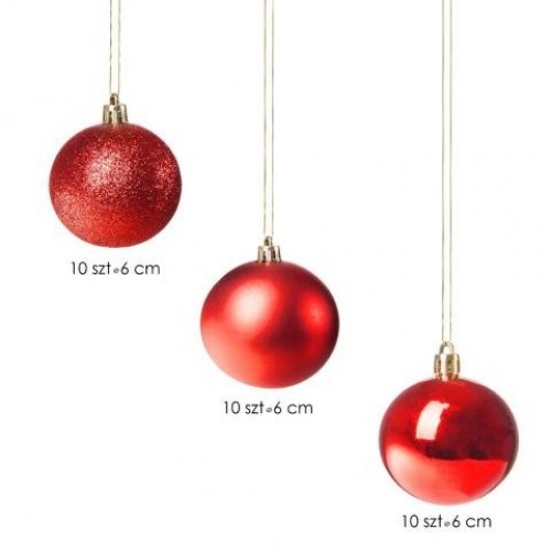 Vianočné ozdoby na stromček 30 ks SPRINGOS CA0006