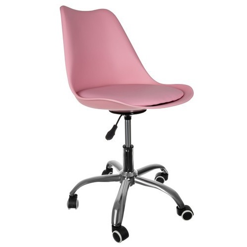 E-shop Otočná kancelárska stolička Malatec  - ružová