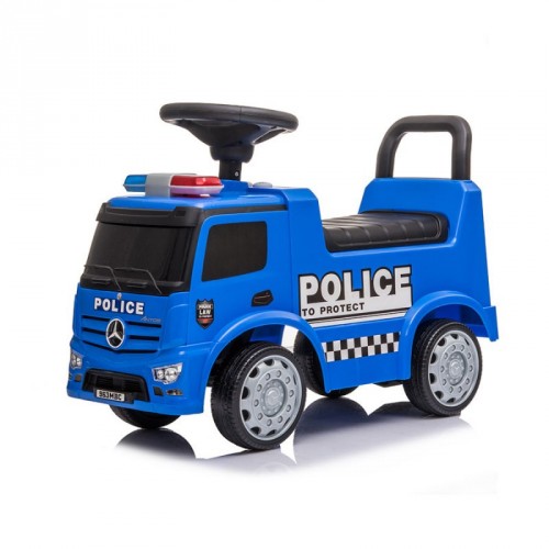 E-shop Sapphire Odrážadlo Mercedes Police pre deti 657- modré