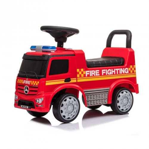E-shop Sapphire Odrážadlo Mercedes FIRE FIGHTING pre deti 657- červené