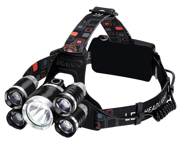 Trizand Čelovka 5x LED CREE T6 - 16144