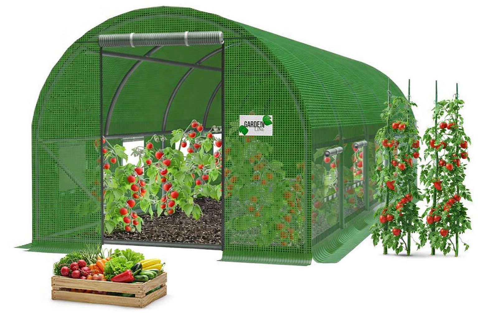 Záhradný fóliovník 8m x 3m x 2m GARDEN LINE – TUN5620