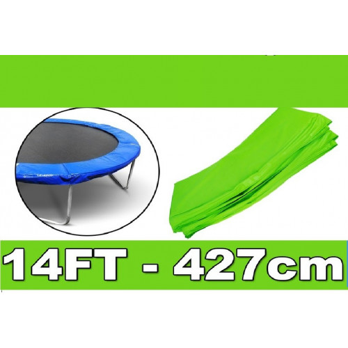 E-shop Kryt na pružiny trampolíny RAMIZ 14FT – zelený