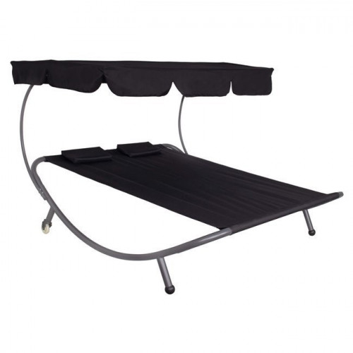 Záhradná posteľ so strieškou SPRINGOS GF2000