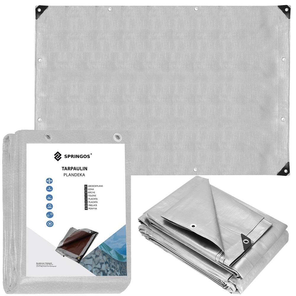 Ochranná plachta 4x5 m 210g/m2 SPRINGOS GA2144