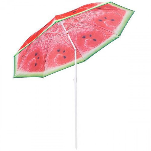 E-shop Plážový slnečník 180 cm SPRINGOS BU0020 – melón