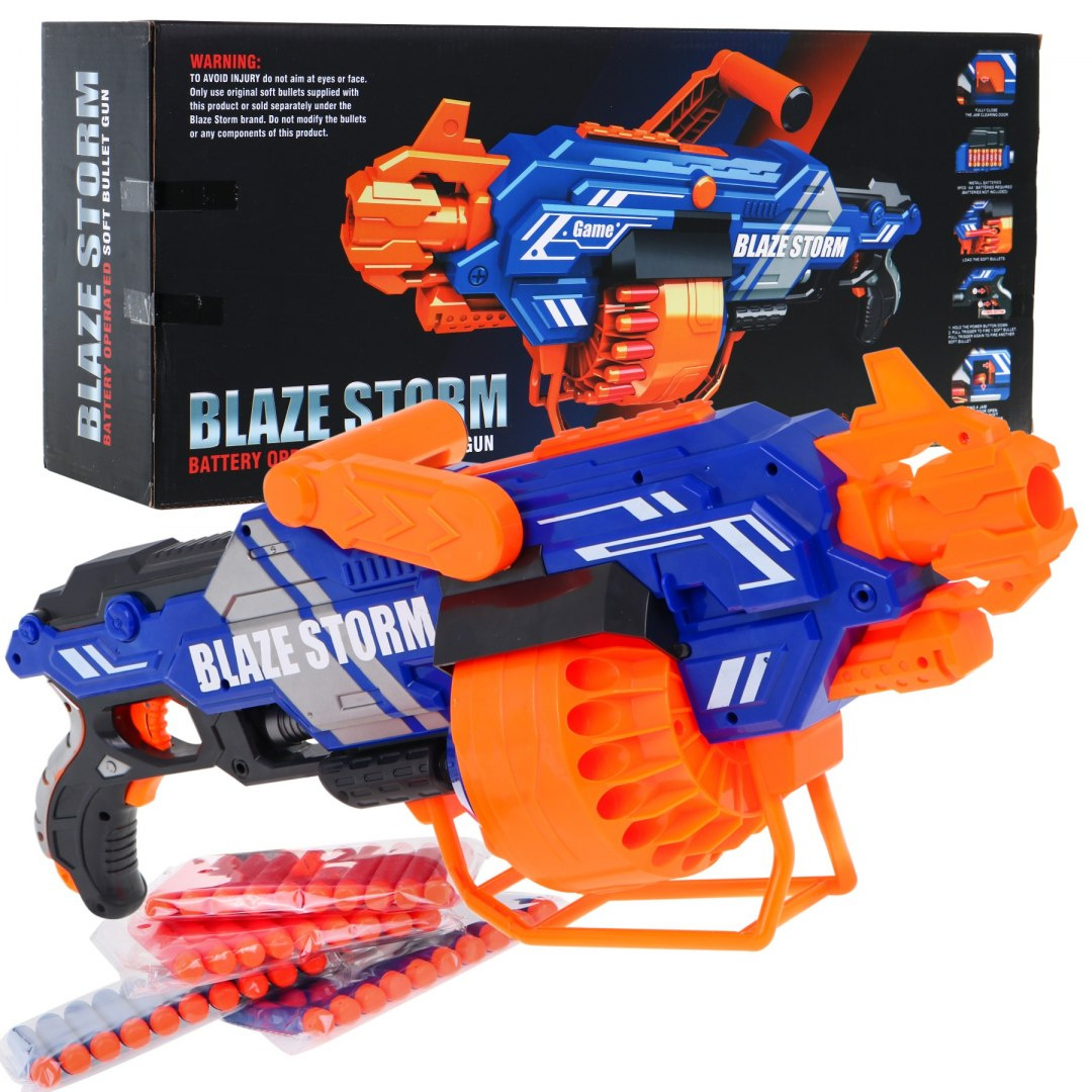 RAMIZ Veľká puška Blaze Storm 40 penových nábojov ZMI.ZC7122