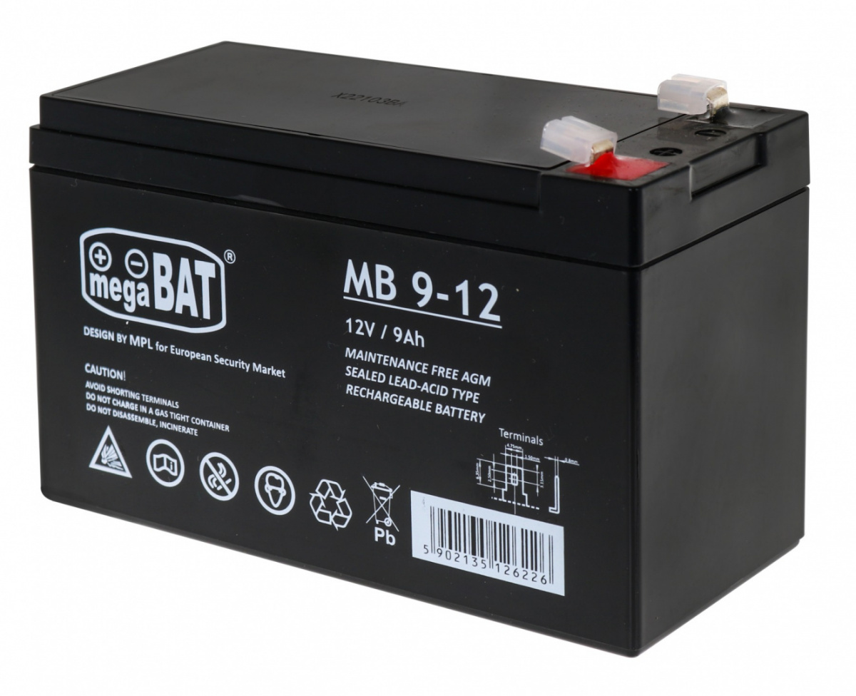 RAMIZ Gélová batéria pre detské elektrické autíčka 12V/9Ah