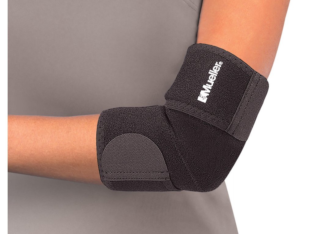 Bandáž na lakeť Mueller Elbow Support Neoprene Blend - 4521