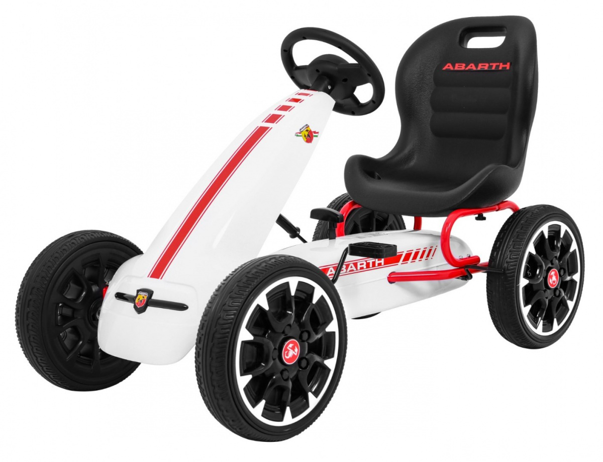 Motokára ABARTH PB9388A - biela