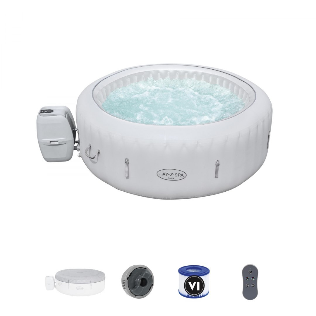 E-shop Nafukovacia vírivka Lay-Z-Spa Paris Jacuzzi BESTWAY - 60013