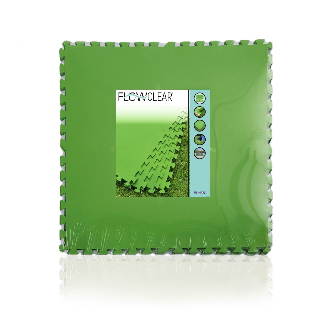 Penová podložka 78x78 cm Bestway 58636 - zelená
