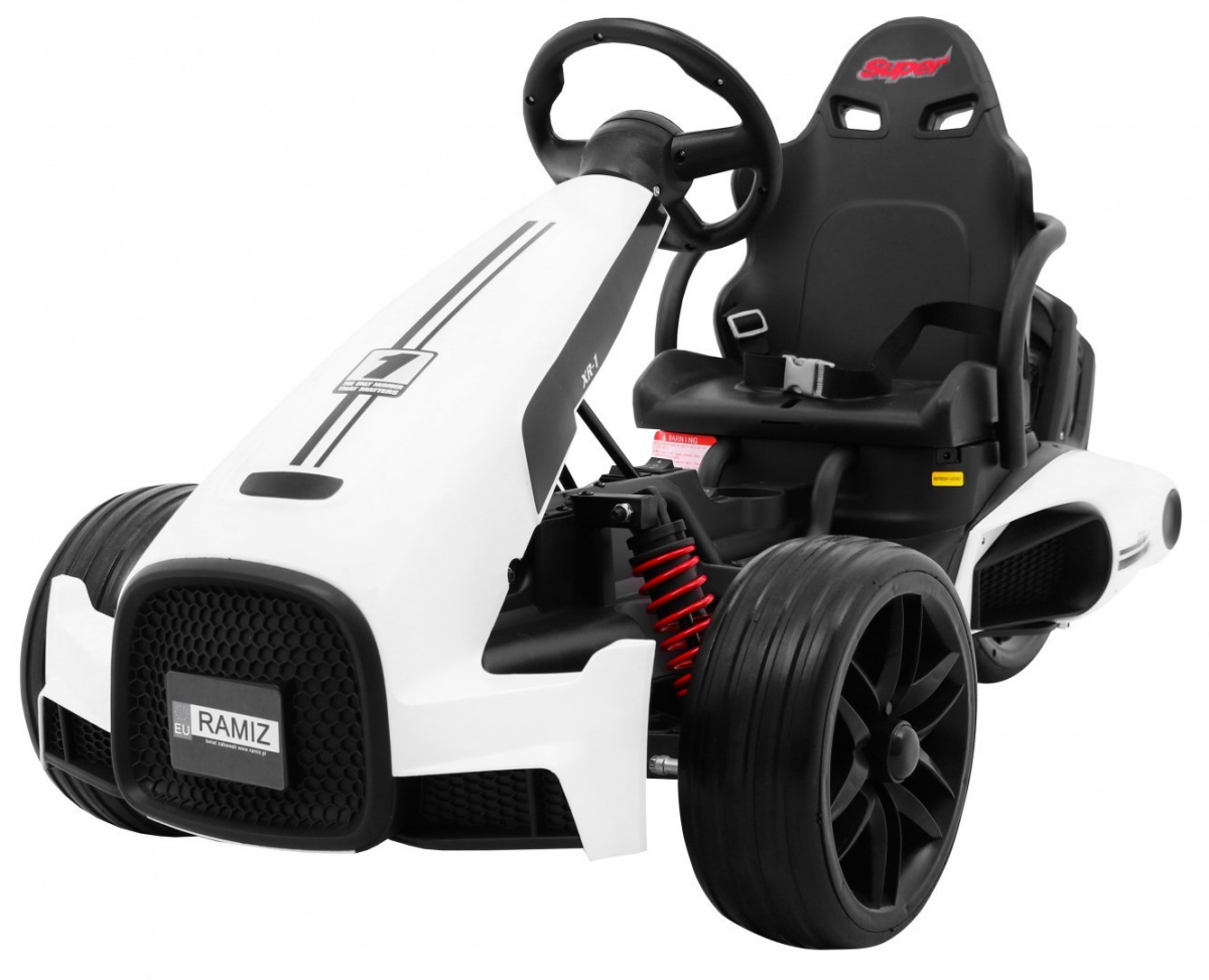 Elektrická motokára Bolid XR-1 RAMIZ CH9939 - biela