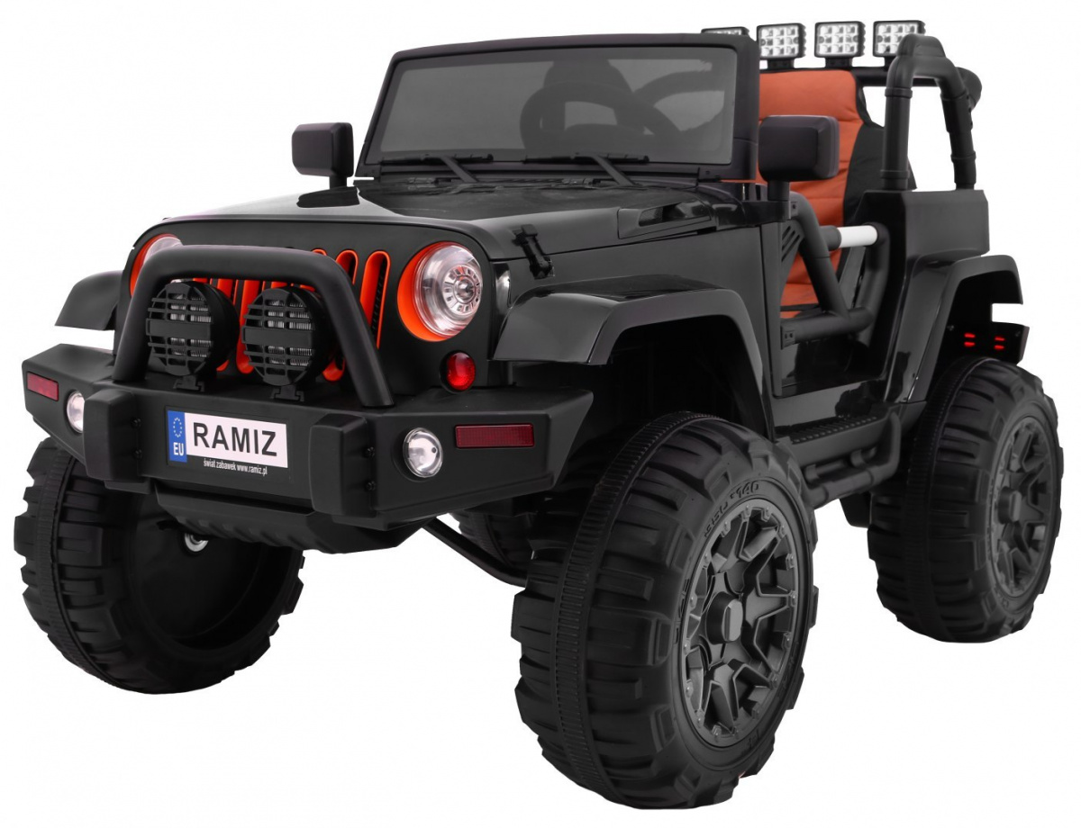 E-shop Elektrické autíčko Jeep All Terrain Ramiz 905 - čierne