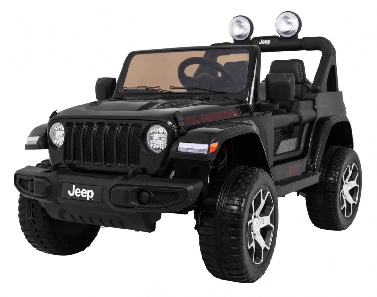 E-shop Elektrické autíčko Jeep Wrangler Rubicon Ramiz JWR555 - čierne