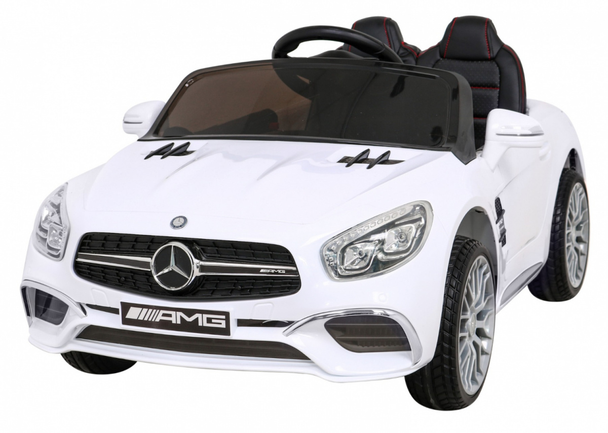 Elektrické autíčko Mercedes Benz AMG SL65 - biele