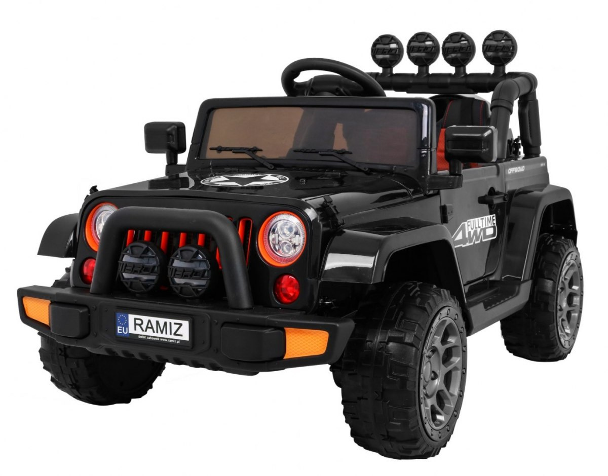 RAMIZ Elektrické autíčko Full Time 4WD BRD-7588.EXL - čierne