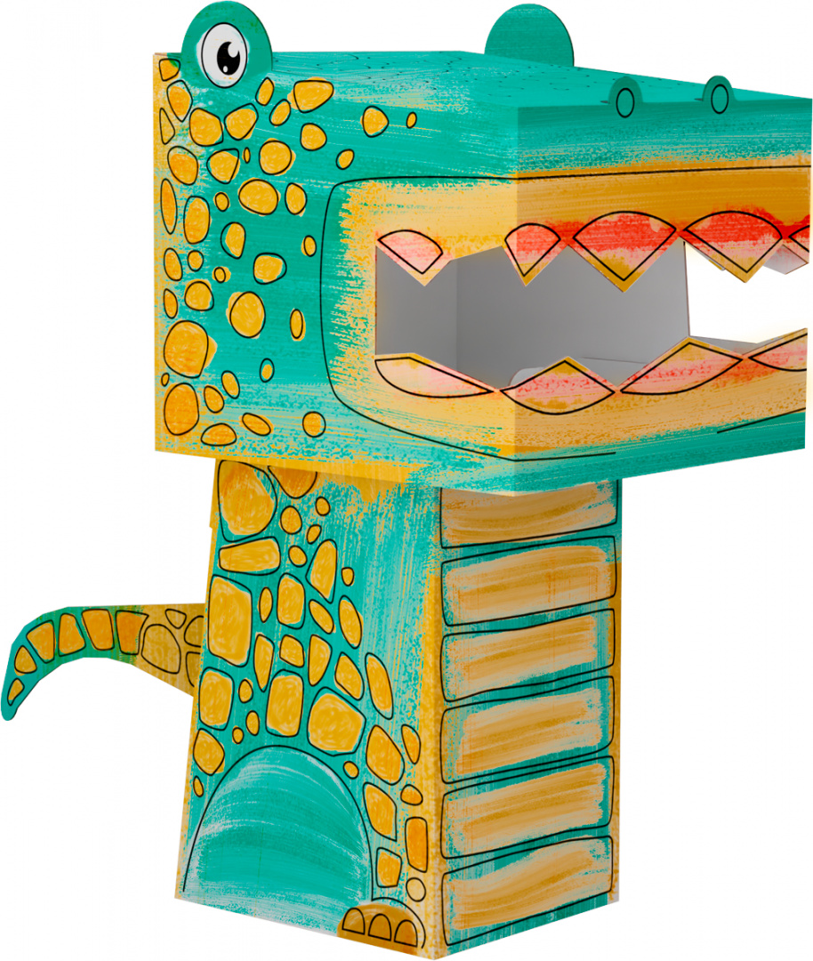 Monumi 3D omaľovánka Tyrannosaurus MCH-000109