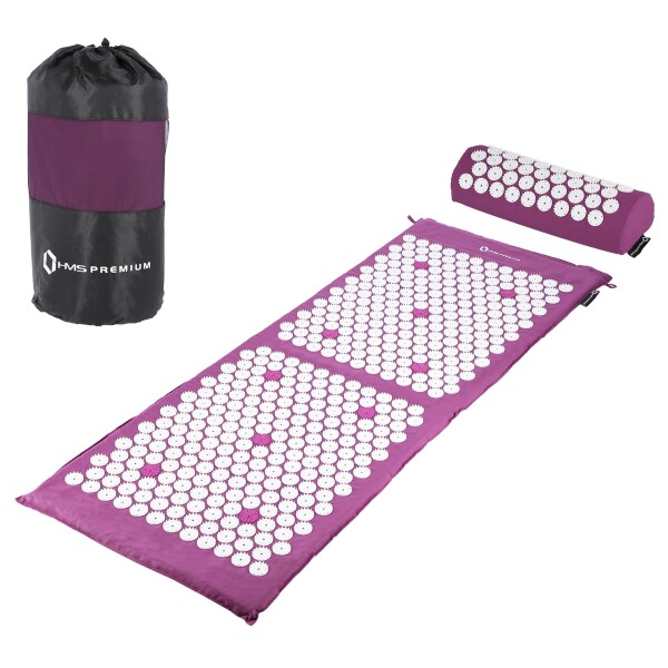 Akupresúrna sada HMS Premium AKM04, fialová
