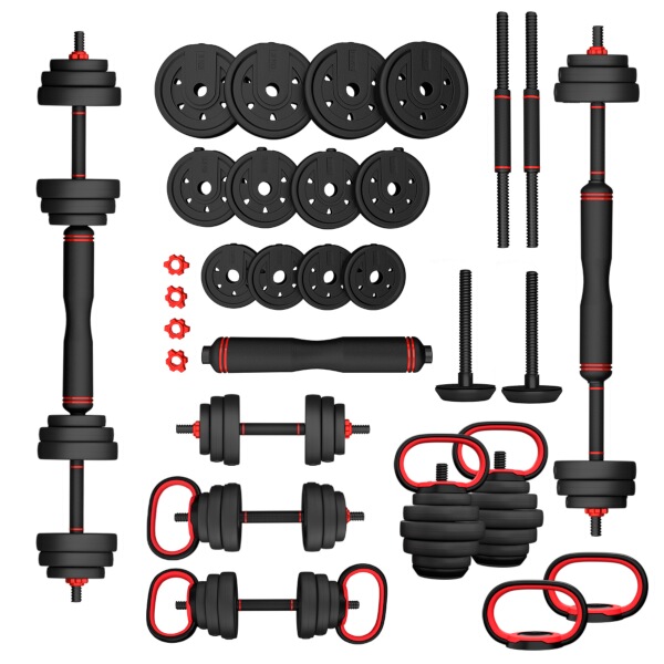 Sada činiek HMS SGX120 Pro 6v1 20 kg