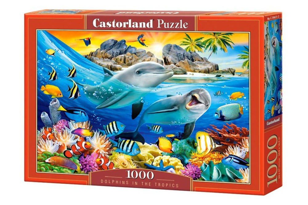 Puzzle 1000 ks delfíny Castorland C-104611