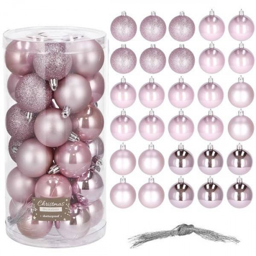 Vianočné gule na stromček 30 ks SPRINGOS CA0148