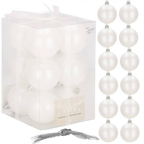 Vianočné gule 12 ks SPRINGOS CA0846