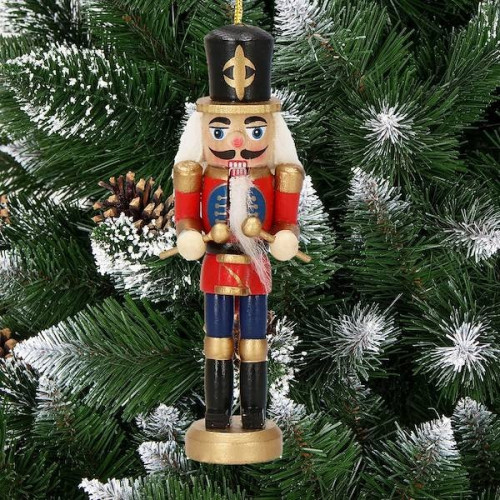 Drevené vianočné ozdoby 3 ks SPRINGOS CA0823