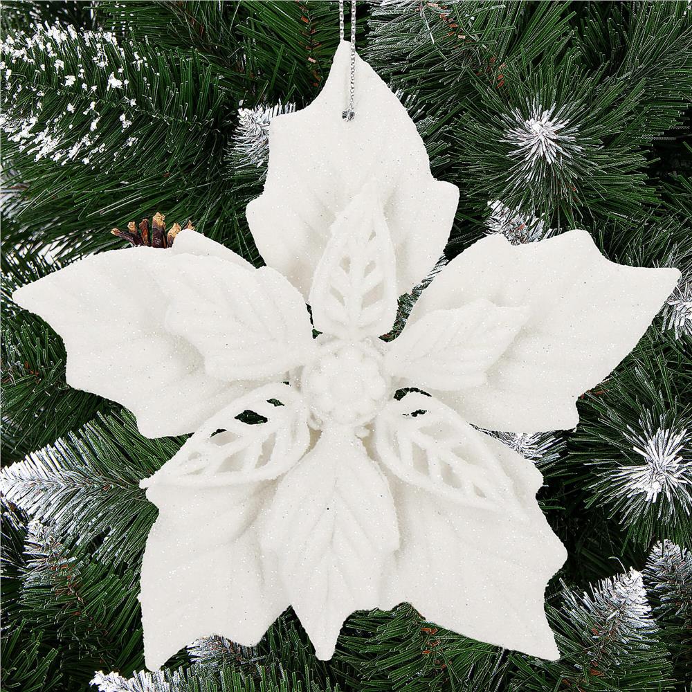 Vianočná ozdoba 12 cm SPRINGOS CA0776 - kvet