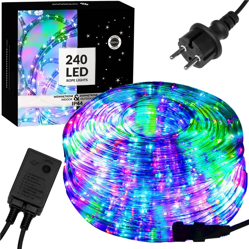 Svetelná hadica 240 LED multicolor 10m SPRINGOS CL1202