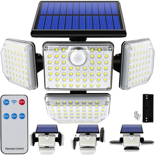 E-shop Solárna lampa 181LED s vonkajším panelom Izoxis - 20224