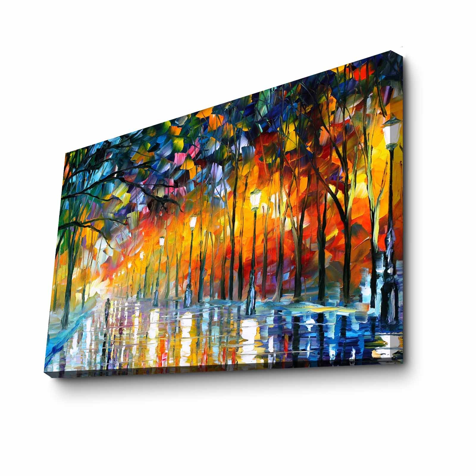 E-shop Obraz Večerná promenáda 70x100 cm ASIR 70100FAMOUSART-026