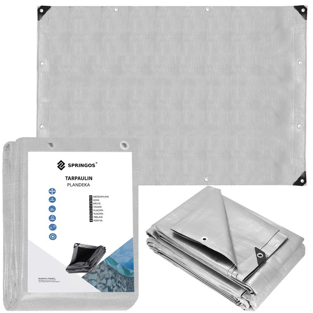 Ochranná plachta 6x8m 270g/m2 SPRINGOS GA2151