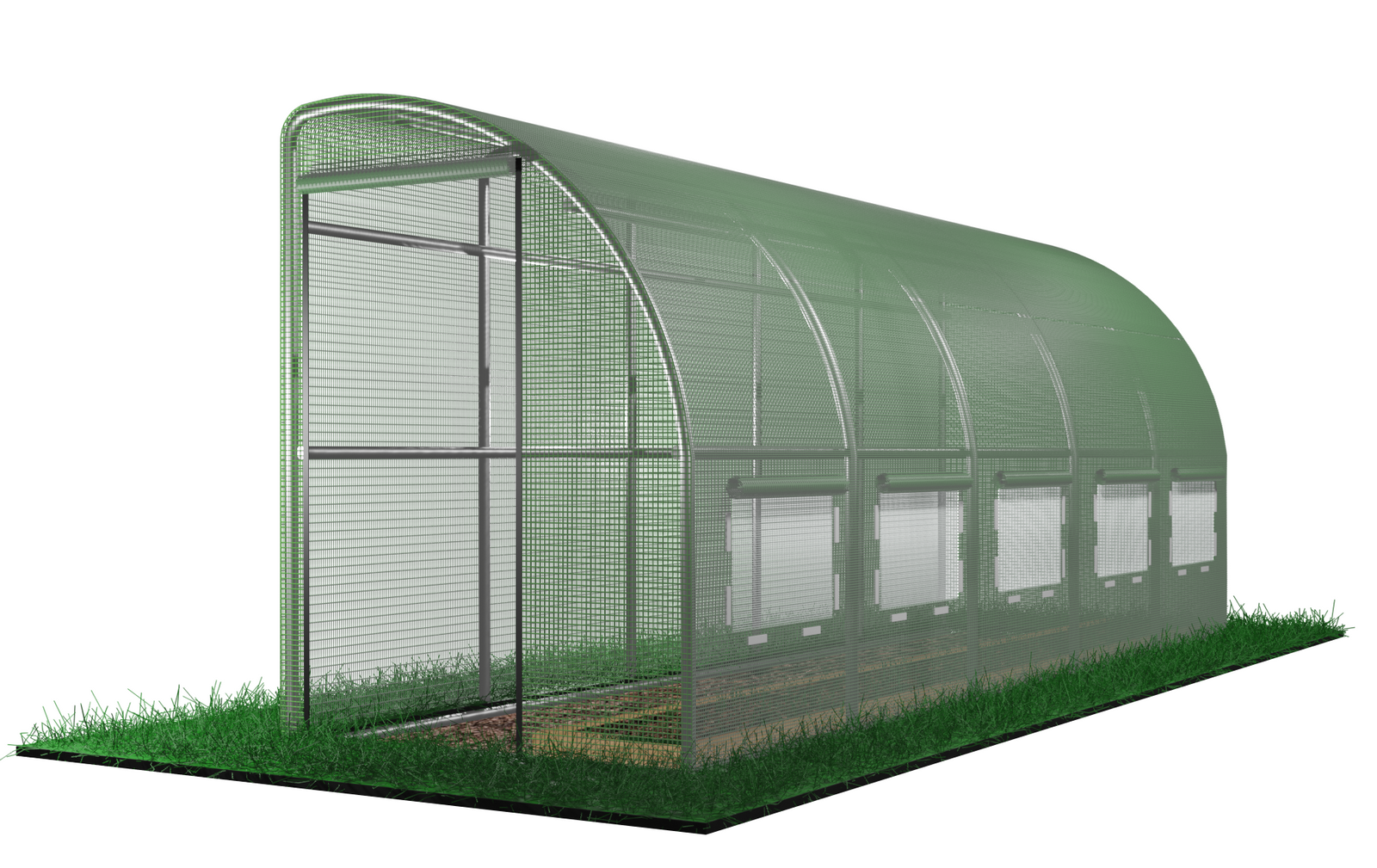 Záhradný fóliovník 6m x 1,5m x 2m GARDEN LINE - TUN1446