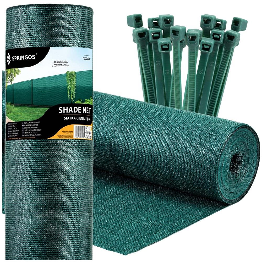Tieniaca sieť 1,5x50 m SPRINGOS SN0019 - zelená